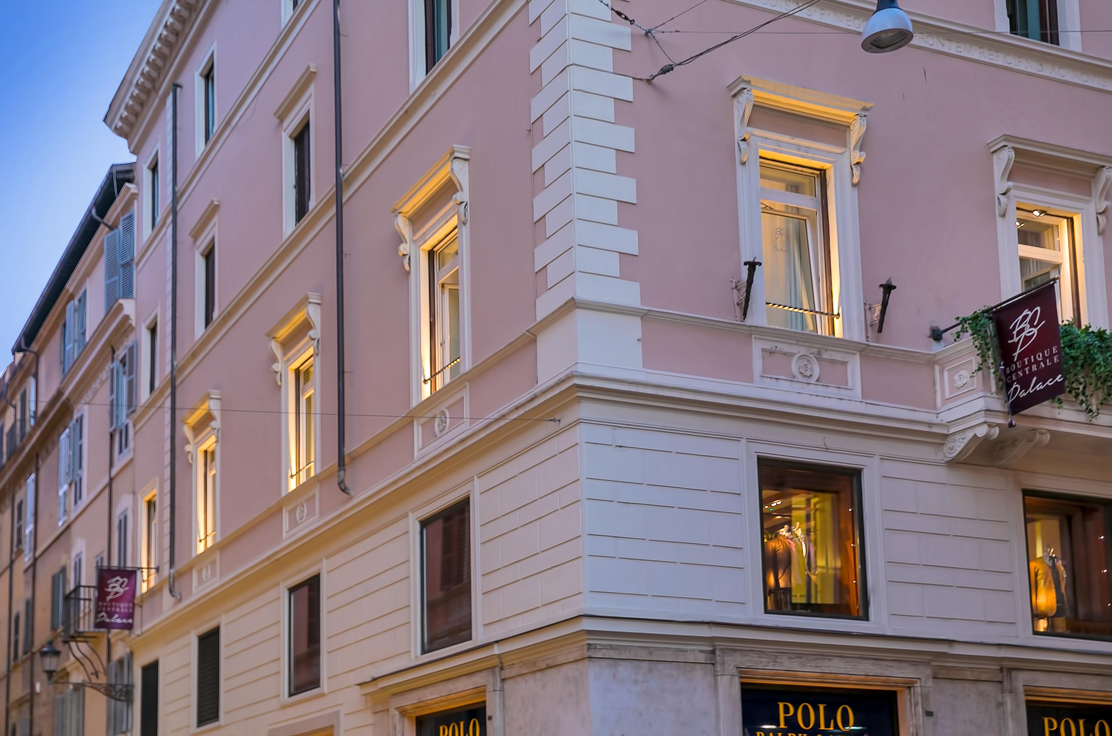 Boutique Centrale Palace Hotel Rome Buitenkant foto