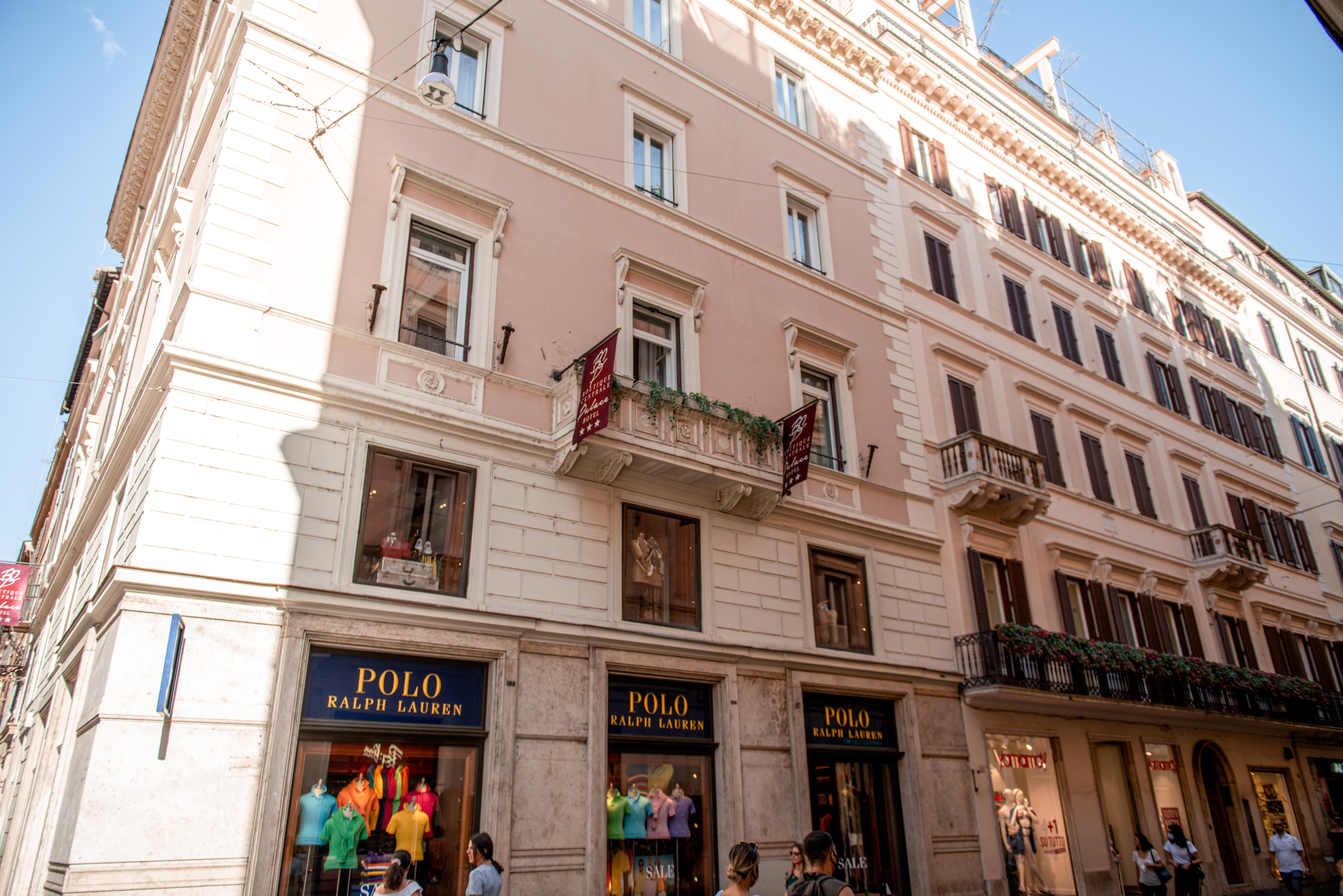 Boutique Centrale Palace Hotel Rome Buitenkant foto