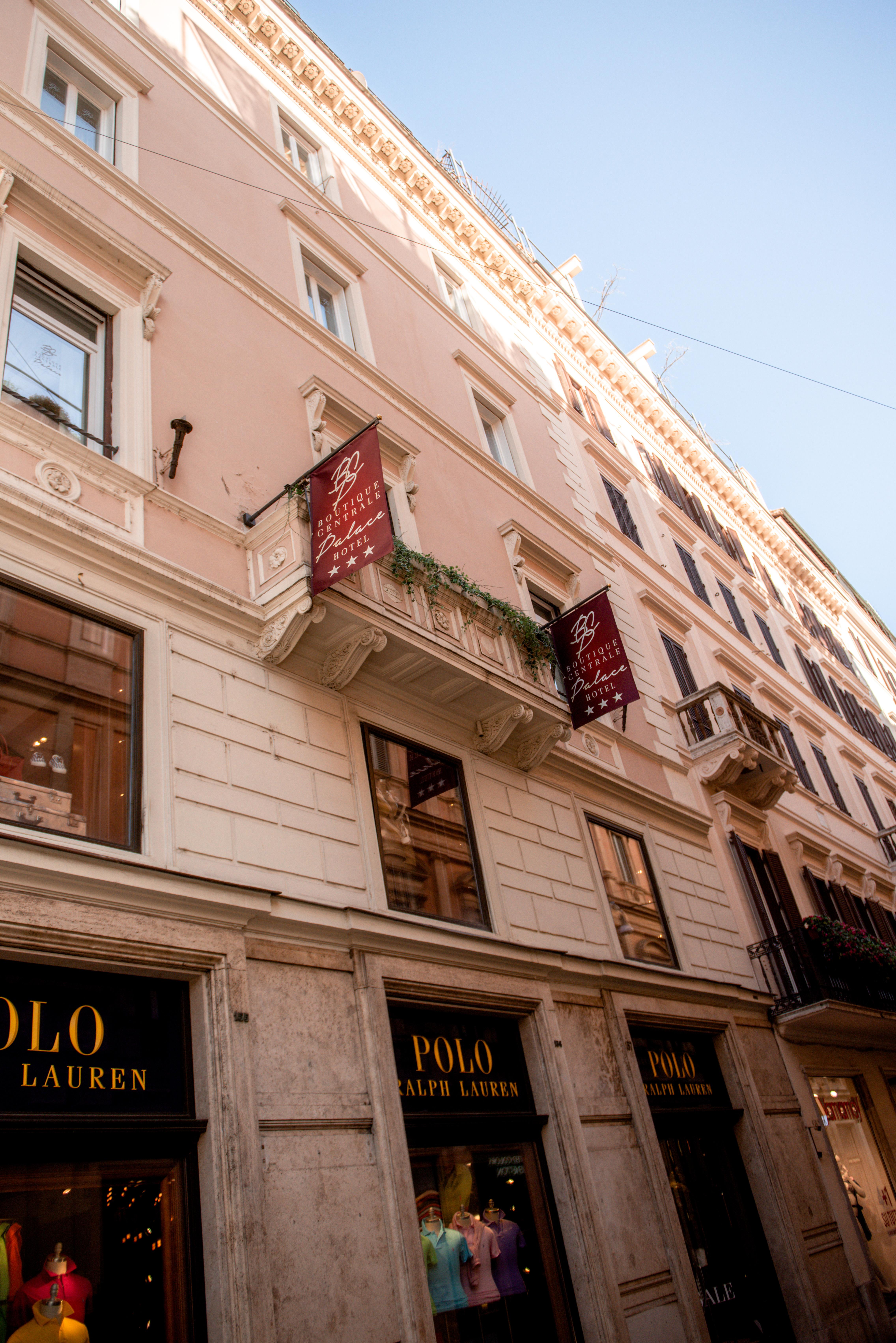 Boutique Centrale Palace Hotel Rome Buitenkant foto